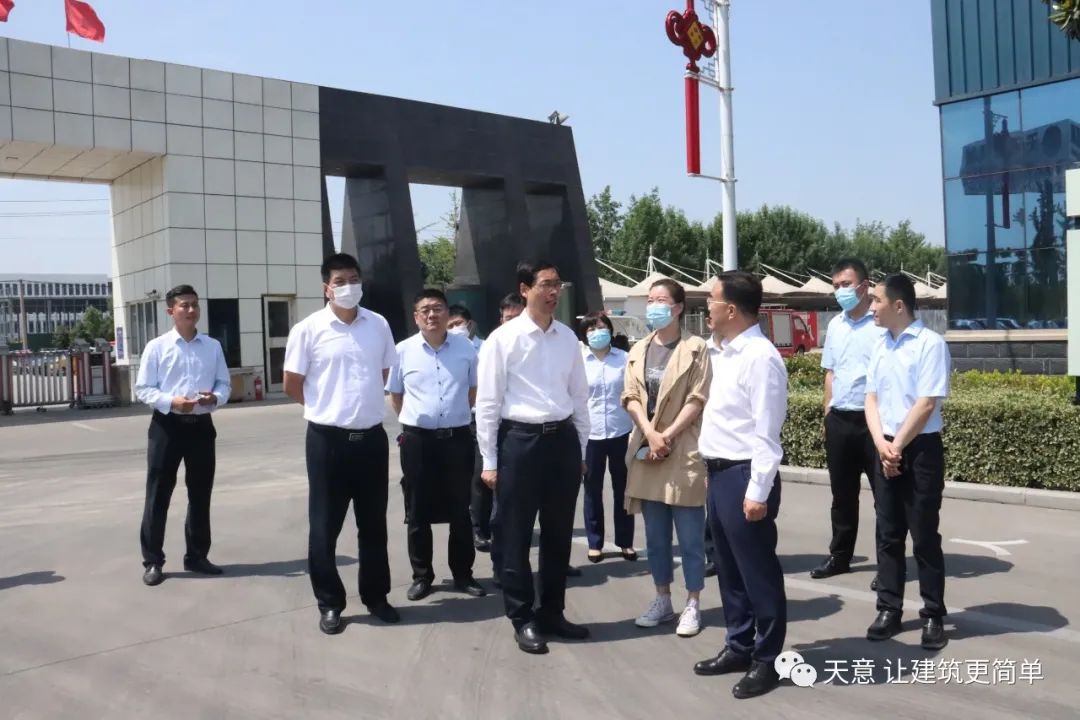 王营区长调研天生赢家凯发一触即发机械省重点项目